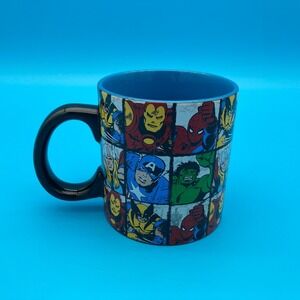 Marvel Comics Heroes Grid Coffee Mug - Silver Buffalo 2010